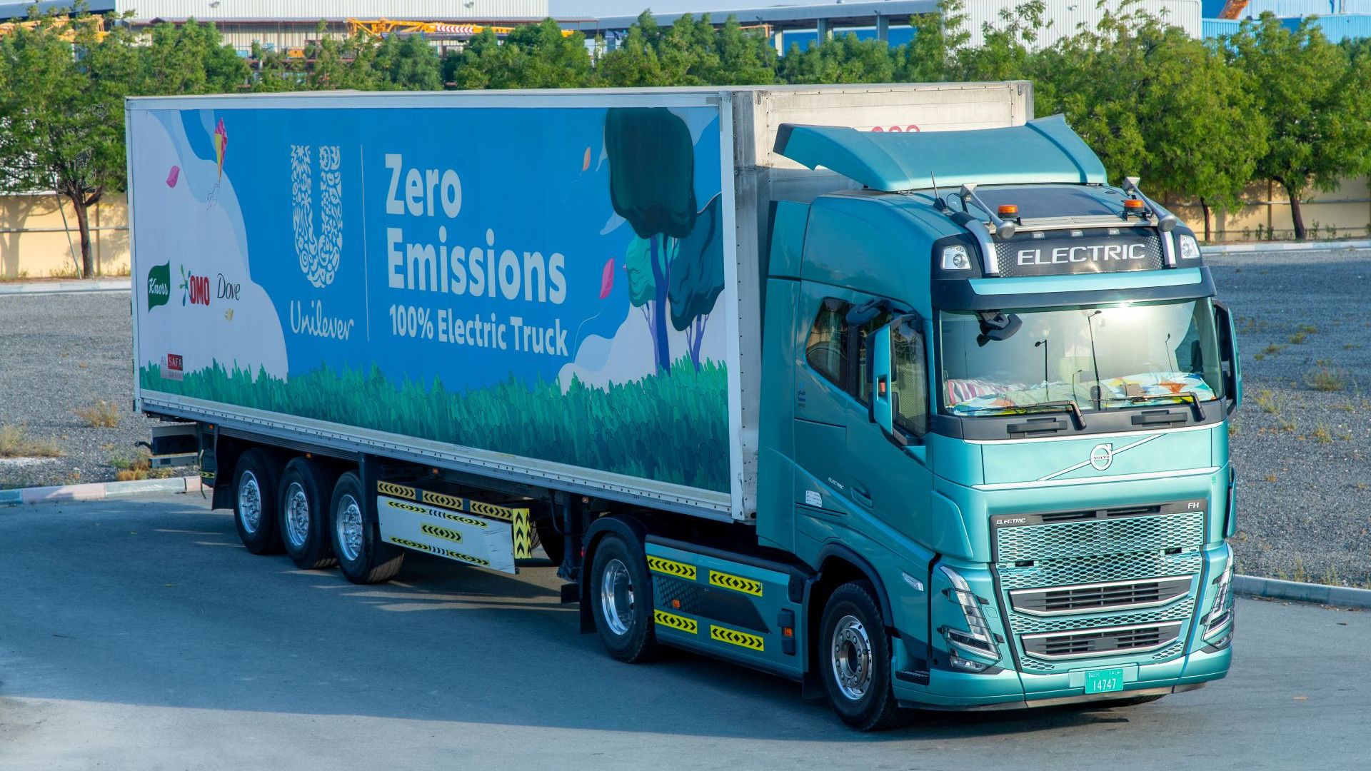 Unilever’s electric vehicle.