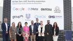 Group picture at the Dubai Lynx Event as a founding supporter of Ad Net Zero UAE