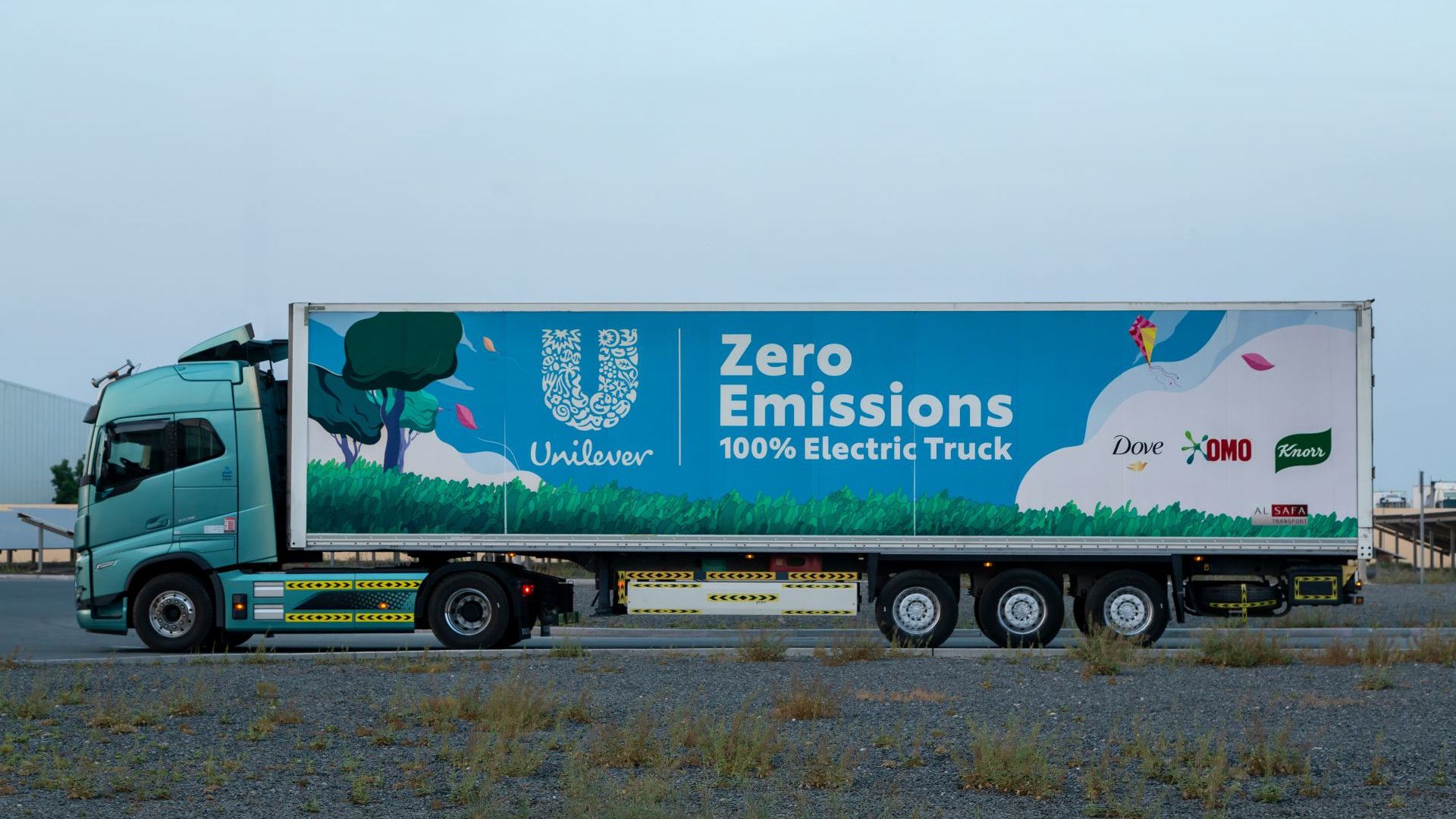 Unilever’s electric vehicle.