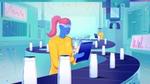 Factory scene illustration