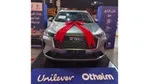Winner’s car