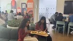 Arabia employees gathering as a team over Eid al-adha lunch