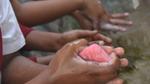 An image of a child washing hands with Lifebuoy soap