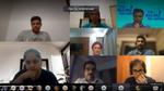 The support network communicating via Microsoft Teams