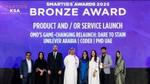 Sarah Qazi, GM of Homecare Arabia with team at MMA Smarties Awards